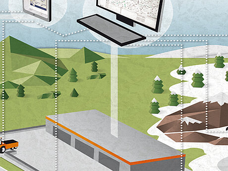 Mit Steyr S-Tech Connect Kommunal- und GaLaBau-Eins&auml;tze effizienter gestalten