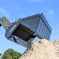 Klappschaufeln und Seitenkippschaufeln f&uuml;r den Erd- und Tiefbau