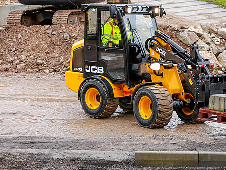 Kleinster JCB Radlader 403 neu aufgelegt