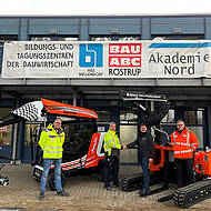 Bau-ABC Rostrup nutzt Profi-Verlegetechnik