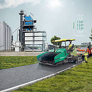 Hohe Energieeinsparung: das Potenzial temperaturgesenkter Asphalte