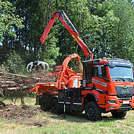 Biber-Powertruck MAROX sowie &uuml;berarbeiteter BIBER 7 auf FORST live im Fokus