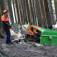 Vogt GmbH: Funkgesteuerte MDB Raupe mit verst&auml;rkter Forstausr&uuml;stung 
