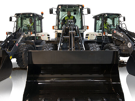 Die neuen Terex Radlader treten an