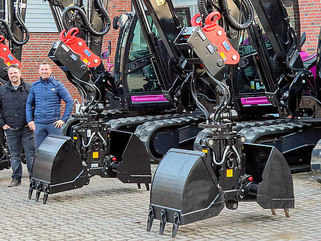 Lehnhoff: Neue M&ouml;glichkeiten mit vollhydraulischem Schnellwechselsystem