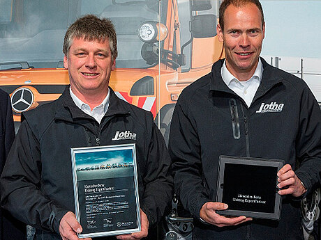 Jotha Fahrzeugbau AG wird Mercedes-Benz Unimog Expert Partner