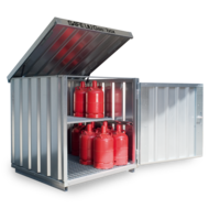 Gas &bdquo;im Griff&ldquo; durch sichere Lagerung