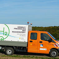 Emissionsfreie Stra&szlig;enmeisterei: Schw&auml;bischer Transporter punktet durch Batterie- und Brennstoffzellenantrieb