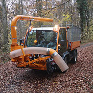 Dumbo: neu entwickeltes Laubaufnahmesystem von FISCHER