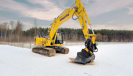 Komatsu-Kooperation: verbesserte Integration von Tiltrotatoren