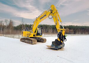 Komatsu-Kooperation: verbesserte Integration von Tiltrotatoren