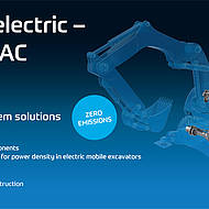 „Vision Zero“: ZF startet Pilotprojekt für elektrifizierten Mobilbagger-Antriebsstrang