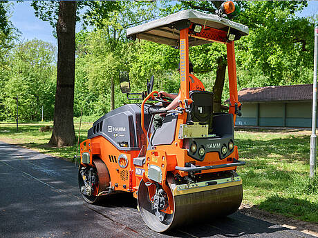 Hamm: Batterie-elektrische Tandemwalzen zeigen in der Praxis ihre Stärken 