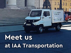 IAA Transportation: vollelektrisches aCar in zwei Versionen