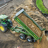 FTD 200 / 5.2 HEAVY DUTY: neuer Tandem-Schwerlast-Dreiseitenkipper von Fortuna