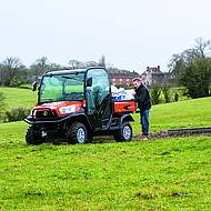 Kubota pr&auml;sentiert RTV-X1110 auf demopark