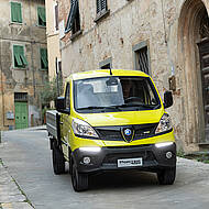 Porter NPe: vielseitiger City-Truck mit vollelektrischem Antrieb