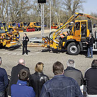 Unimog Roadshow mit Erlebnischarakter von April bis Juni 2017 
