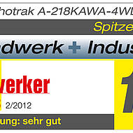 Bestnoten f&uuml;r den ECHOTRAK