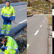 FERRADIX COUNTRY: Schneestangen mit Bodenh&uuml;lsen betonfrei aufstellen