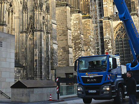 Gardemann-Lkw-Arbeitsb&uuml;hne - H&ouml;henk&uuml;nstler mit fester Bodenhaftung 