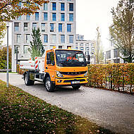 Vielseitig beim Bau: drei Varianten des Canter auf der bauma