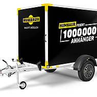 Humbaur feiert eine Million Anh&auml;nger mit Black Edition