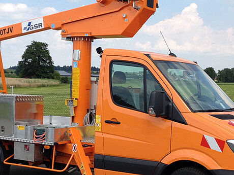 GSR TV-TJV-Serie als Compact-Variante auf MB Sprinter