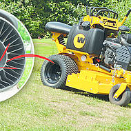 Wright: Null-Wendekreism&auml;her jetzt auch mit Michelin&reg;X&reg;TWEEL Reifen