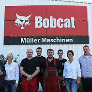 M&uuml;ller Maschinen ist Bobcat-H&auml;ndler des Jahres