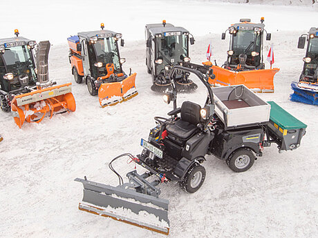 K&auml;rcher Winter-Roadshow 2016: Kommunaltechnik in Eis und Schnee