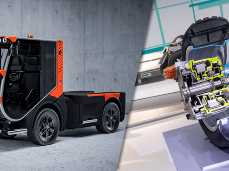 Premiere: Mit E-Antrieben direkt im Rad elektrifiziert Automobilzulieferer Kommunalfahrzeuge