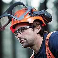 KWF-Pr&uuml;fsiegel f&uuml;r Husqvarna Forsthelm Technical