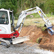 Sauber baggern &ndash; wie mit der Maurerkelle