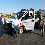 EFA-S baut Produktionskapazit&auml;t erneut aus &ndash; Stra&szlig;enbauamt Esslingen erh&auml;lt ersten E-Lkw E46D mit Doppelkabine