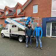 Arbeitsbühne forSte 16A auf Piaggio Porter für Intersign