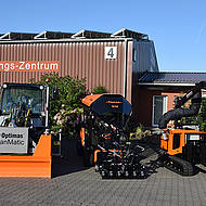 Optimas erweitert Mietpark um Materialverteilschaufel Finliner