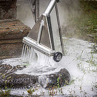 ELMO: Mit Hei&szlig;schaum gegen Unkraut