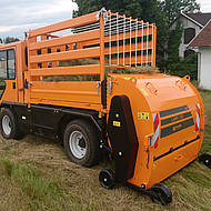 Kalinke Maschinen: Ladepickup f&uuml;r Schmalspurger&auml;tetr&auml;ger