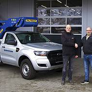 PALFINGER liefert zwei Hubarbeitsb&uuml;hnen P 130 A an WOCKEN