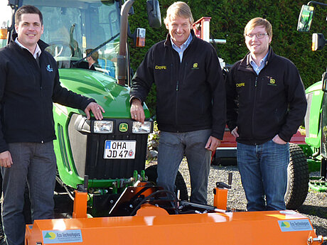 Gewinner der Kehrmaschine RS freut sich auf den ersten Schnee
