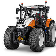 Neuer STEYR 6280 Absolut CVT mit XPA-System zur elektrischen Unkrautbek&auml;mpfung