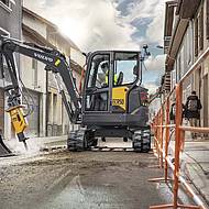 Volvo CE pr&auml;sentiert neue F-Serie des ECR50 &ndash; Vielseitigkeit und einfache Bedienung