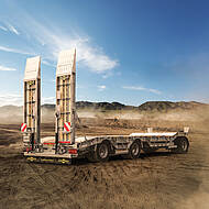 HTD-Tieflader &ndash; machen Schwerlast ganz leicht