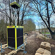 Deichsicherung mit Video Guard