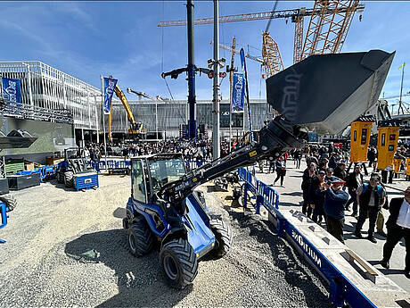 Italienische Multilader begeistern auf der bauma