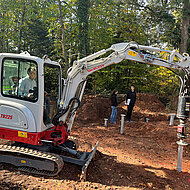 DIGGA-Bohrgeräte zum Erstellen betonfreier Fundamente