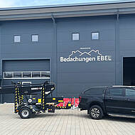 Schwarzer Denka-Lift DK18 f&uuml;r Bedachungen Ebel