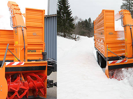 Westa Schneeladewagen: Weltneuheit f&uuml;r mehr Komfort bei der Schneer&auml;umung