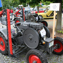 Traktorenkorso- echte "Veteranen" in Marktoberdorf